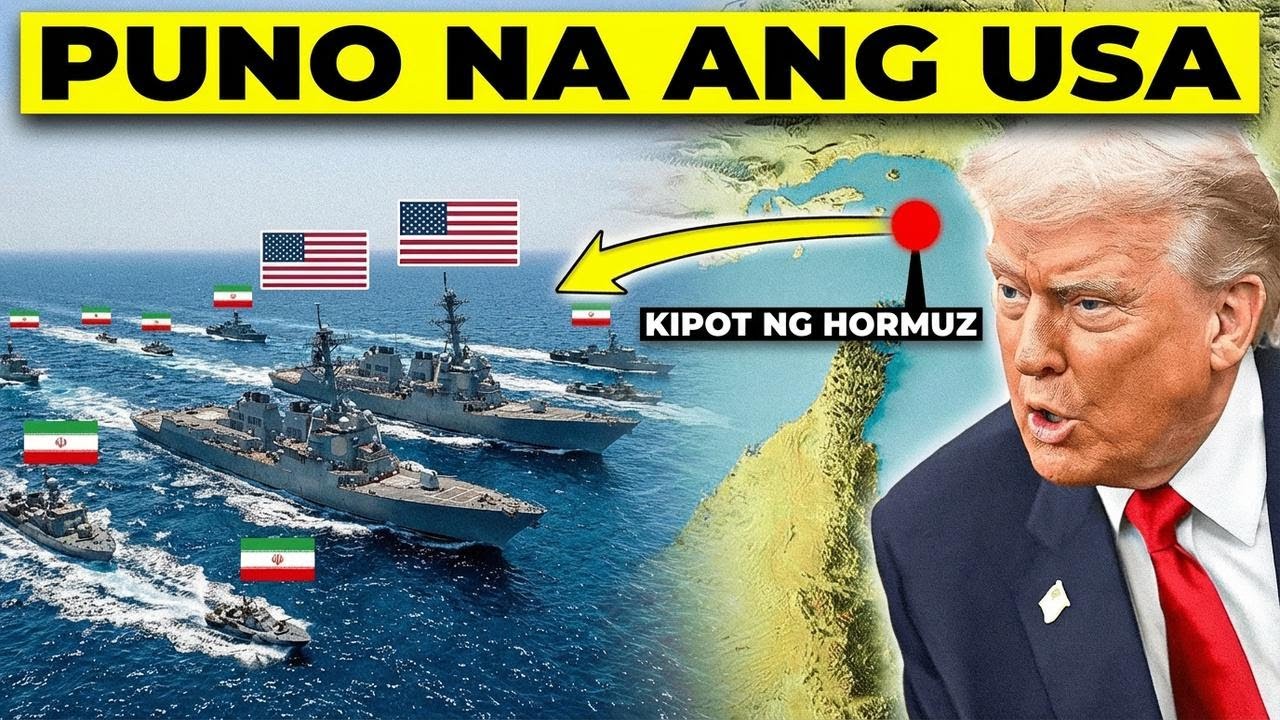 Winasak ng Estados Unidos ang Iran Navy! 9 na Barko, Nawasak at Lumubog