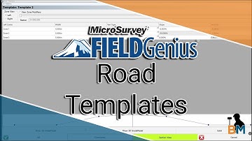MicroSurvey FieldGenius How To: Road Templates | Bench Mark