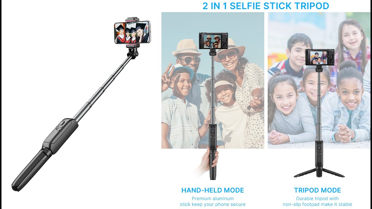 Ulanzi MT-40 Wireless Bluetooth Extendable Tripod