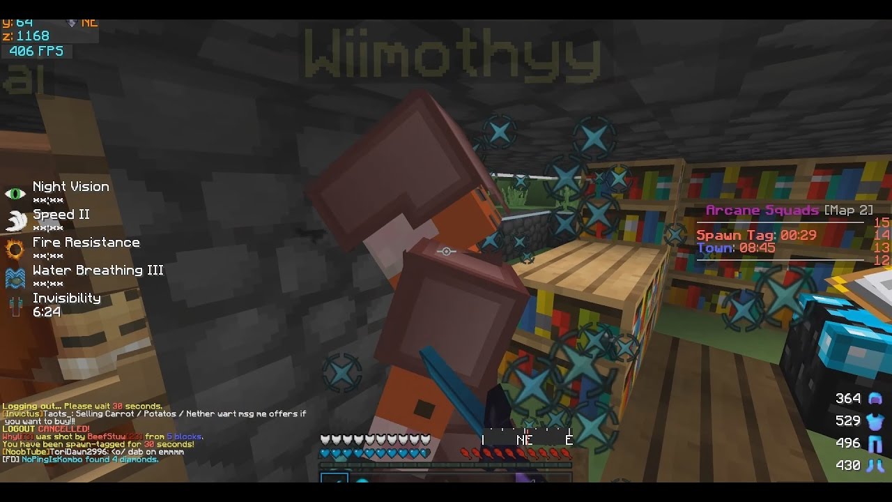 THE RISKIEST INVIS RAID + MY FIRST DEATH OF THE MAP WAS BECAUSE OF ZIGY - Arcane Squads [2]