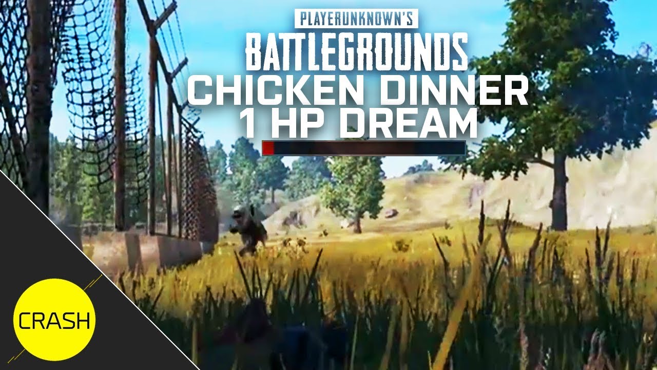 1 HP the Dream! - Chicken Dinner Win - Playerunknowns Battlegrounds
