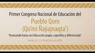 Primer Congreso Nacional de Educación del Pueblo Qom