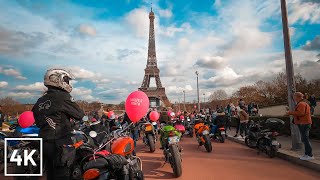 PARIS WALK - WALKING around the EIFFEL TOWER - 4K (CITY AMBIANCE)