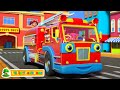 Bánh xe trên xe cứu hỏa | Bài hát cho trẻ em | Vần điệu trẻ | Little Treehouse Vietnam | Hoạt Hình