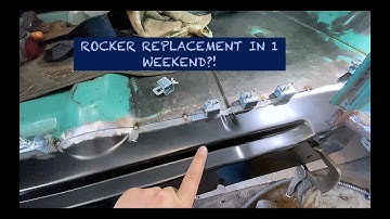 HOW TO REPLACE RUSTED OUT ROCKERS! For beginners by a beginner. 71 c20 rust repair/replacement.