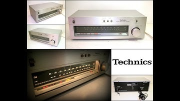 Vintage TECHNICS ST-8044 Active Servo AM FM Stereo Tuner (Made in Japan)