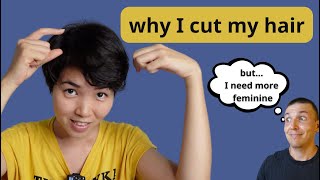 why I cut my hair