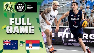 New Zealand v Serbia | Men | Full Game | Crelan FIBA 3x3 World Cup 2022