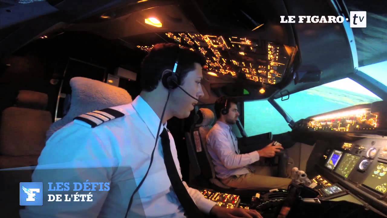 Simulateur de vol : pilotez un avion de ligne en plein Paris 