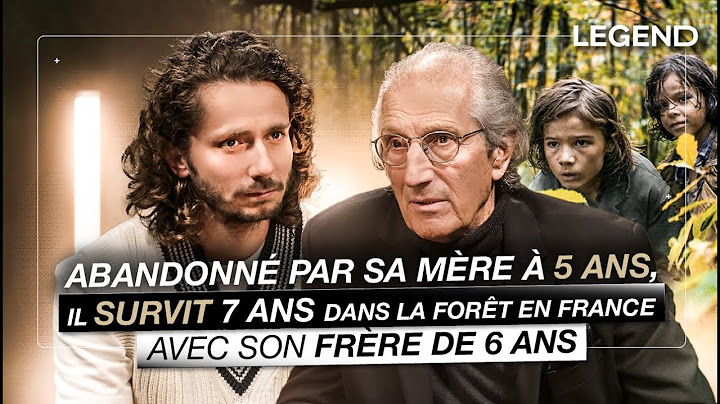 ABANDONNÉ PAR SA MÈRE À 5 ANS, IL SURVIT 7 ANS DANS LA FORÊT EN FRANCE AVEC SON FRÈRE DE 6 ANS