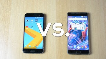 OnePlus 3 vs. HTC 10 Fingerprint Scanner Speed Comparison!