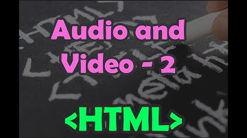 HTML | HTML Multimedia - Audio and Video (Part 2) | Embedding Video Directly From the Internet |