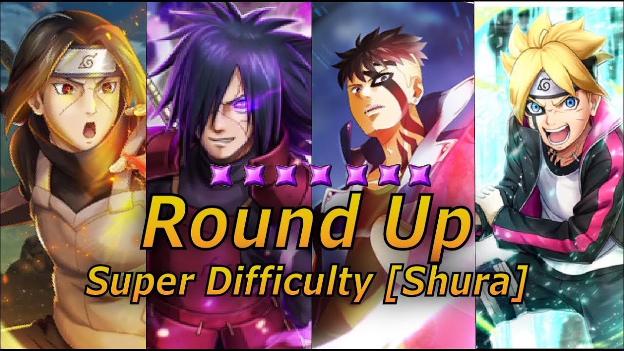 How to win Round Up mission (Stage 1 to 4 & Super difficulty Shura EX - full walkthrough tutorial