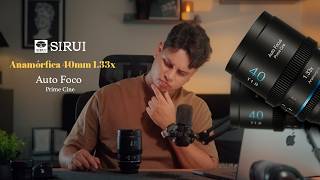 SIRUI 40mm 1.33x ANAMORPHIC AF | Review Completo na Sony FX30