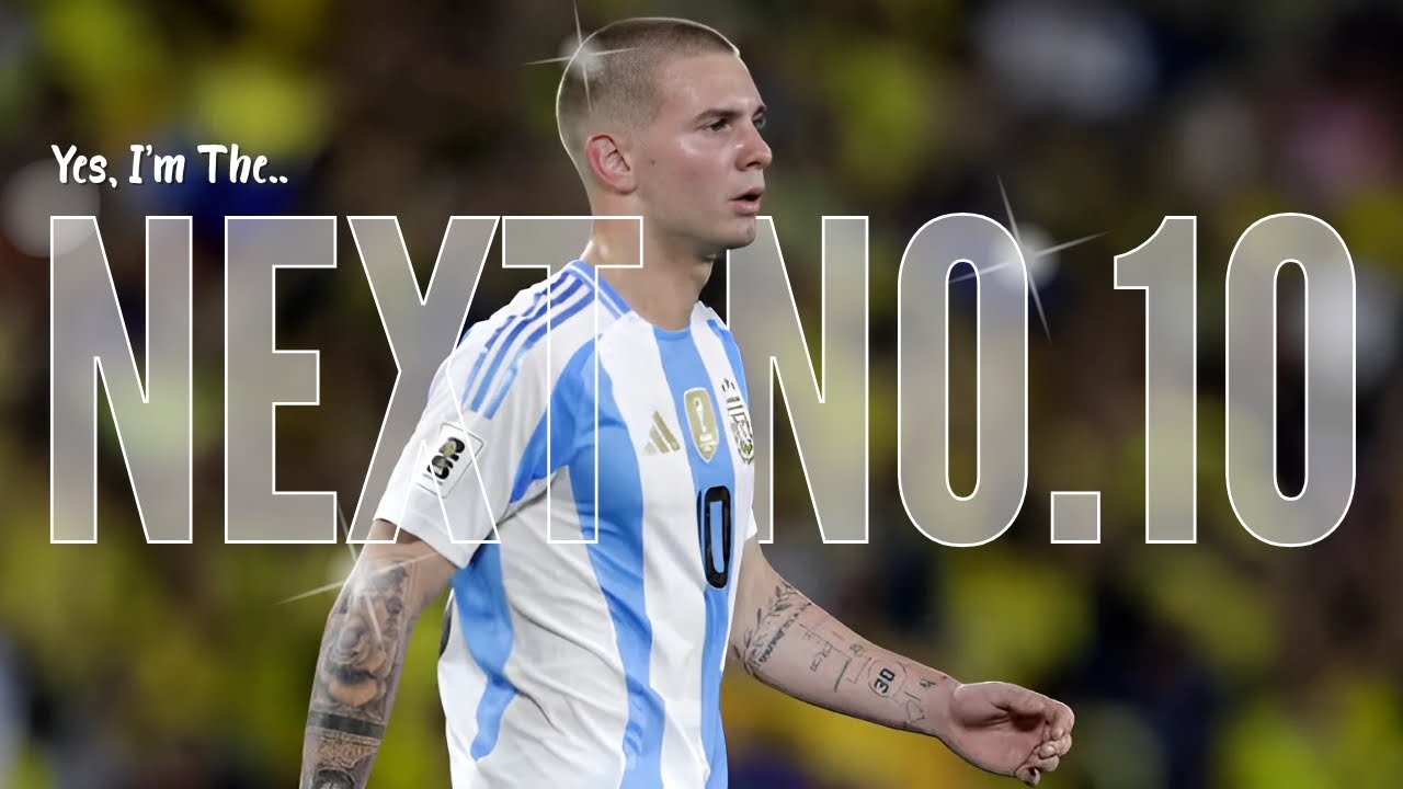 Mastantuono Wears Argentina's Legendary Number 10 Shirt! 🤯⚽✨