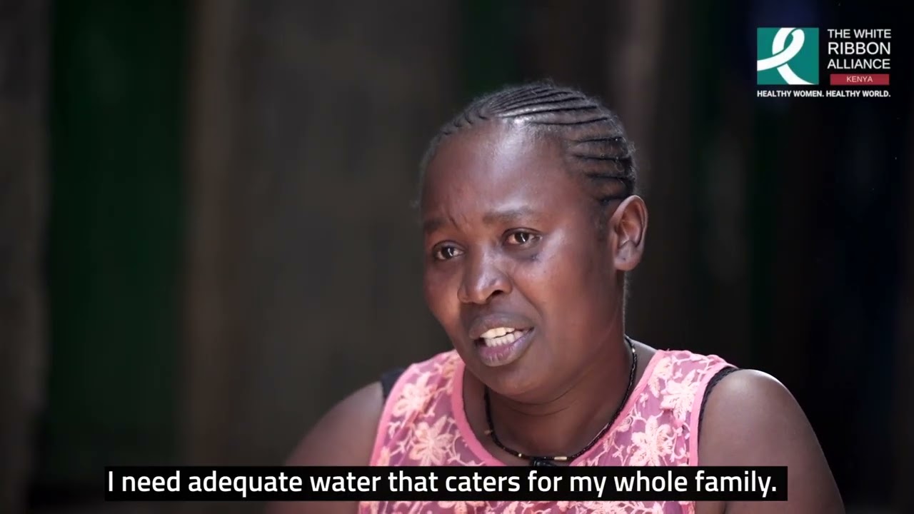 WASH is not separate from health, it is health | Edith | Kibera