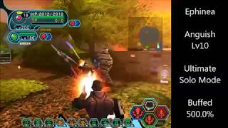 Ephinea PSOBB Anguish Lv10 One player mode (Solo-mode)
