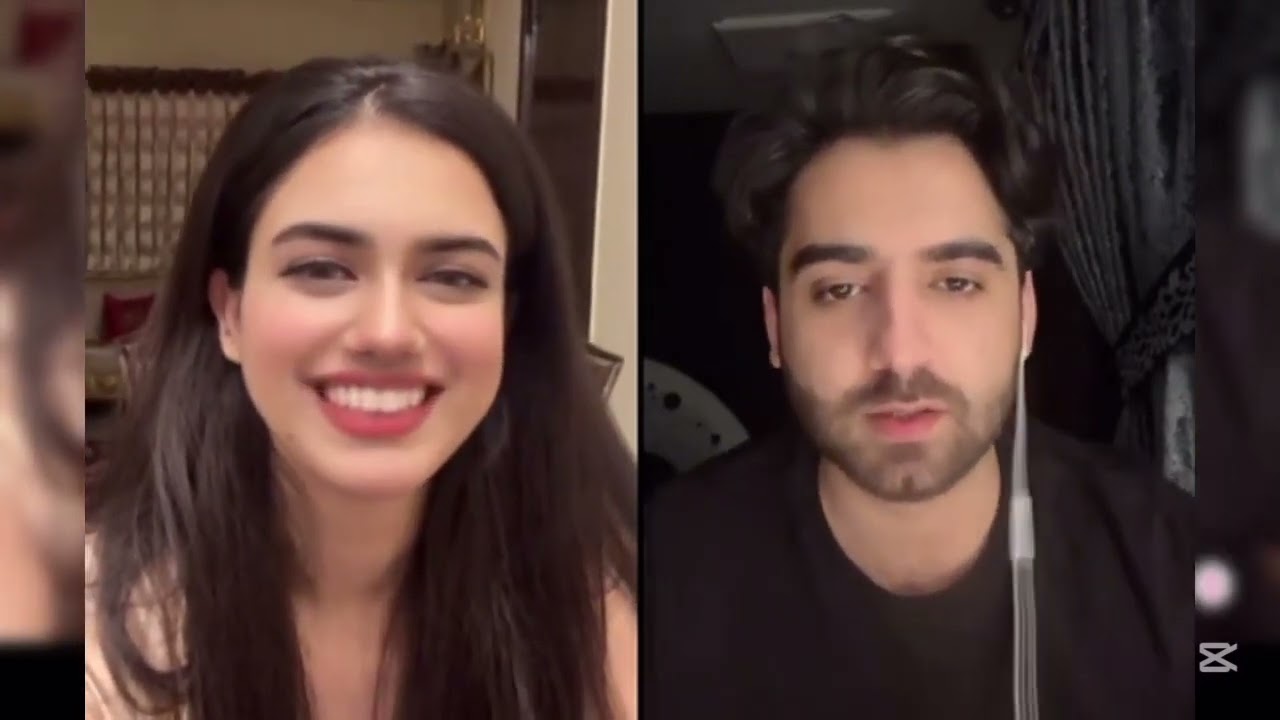 Umer Butt and Alina Amir Tiktok Live 🖤✨️ | Umer Butt & Alina Live Video | Tiktok Live 