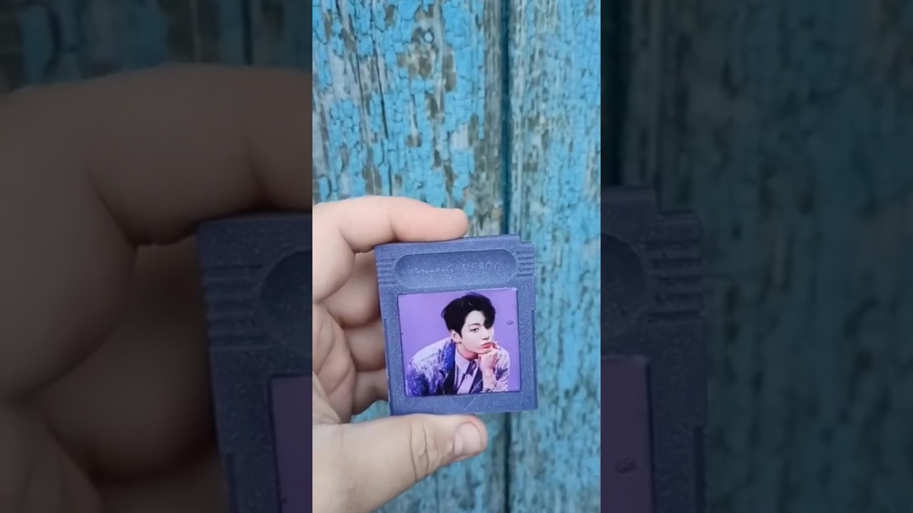 Придумал и сделал брелок с Чонгуком 