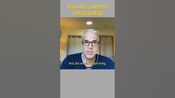 Machine Learning for Business clip 03 | #ai #uva #datascience