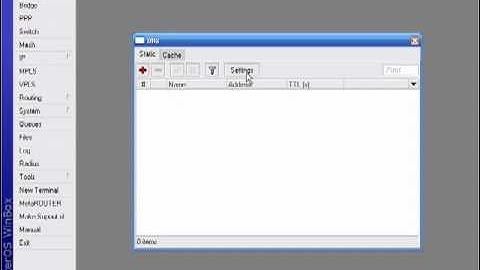 VIDEO FAZENDO UM CACHE DE DNS NO MIKROTIK   YouTube