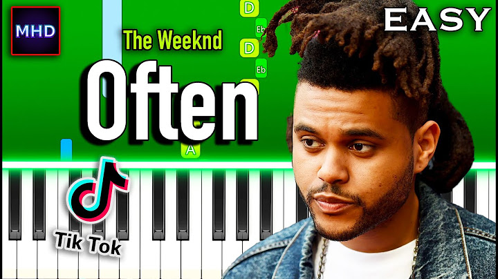 Often Piano version - Piano performance video thumbnail