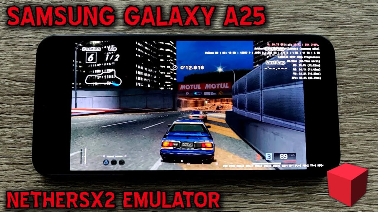 Galaxy A25 / Exynos 1280 - Gran Turismo 4 / NFS Underground - NetherSX2 v2.2n-3668 - Test