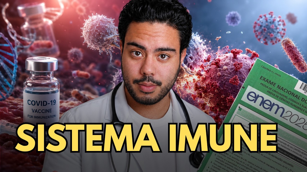 SISTEMA IMUNE: A AULA MAIS COMPLETA DO YOUTUBE PARA VESTIBULAR