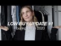 Wardrobe plan 2020 and lessons learned | Low buy update #1