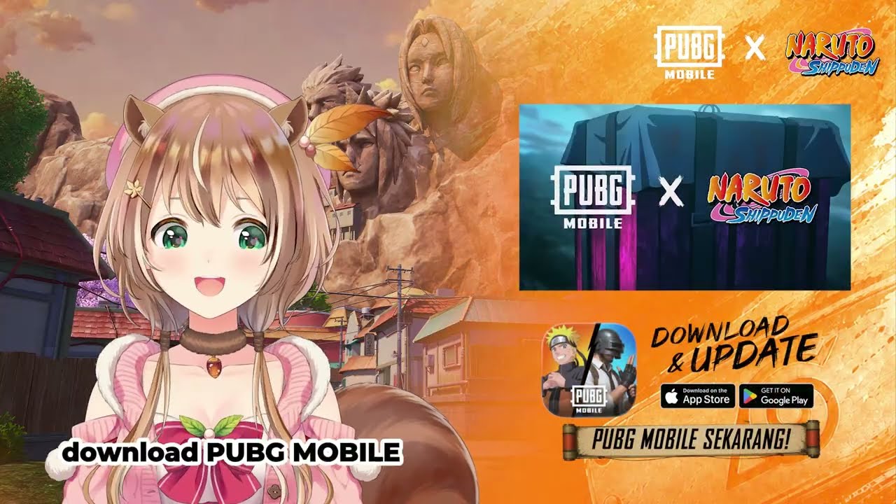 PUBGM X NARUTO 4.5 update : Selamat Datang di Kelas Ninja