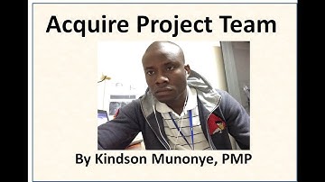 28 Project Human Resource Management Acquire Project Team