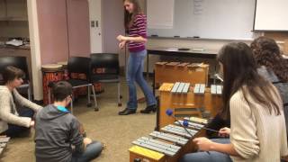 Teaching Composition through Movement with Orff Instruments