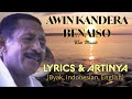 AWIN KANDERA BENAISO - Wem Meosido | Lirik dan Artinya (BYAK, INDONESIAN, ENGLISH)