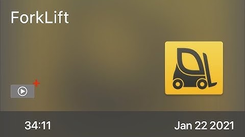 SCOM1015 - ForkLift - Preview