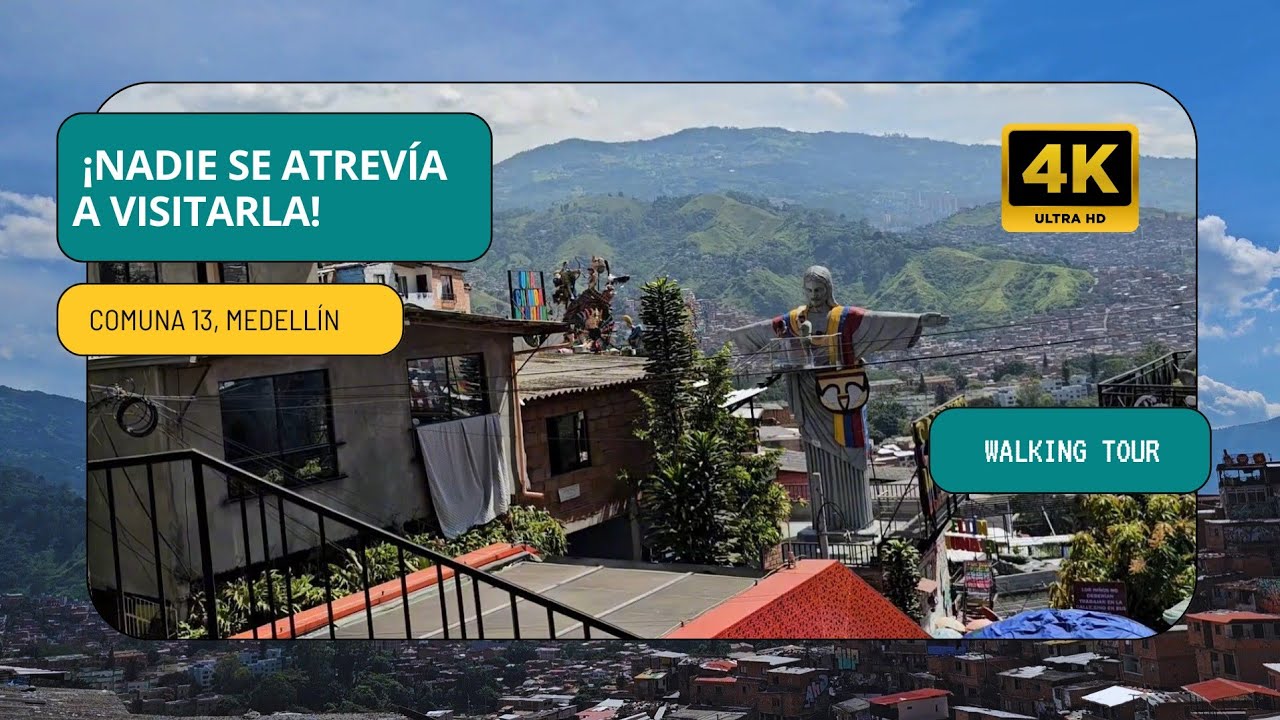 Lo Que NADIE te Muestra de la Comuna 13: Como llegar + Tour Inmersivol! 🤩🇨🇴