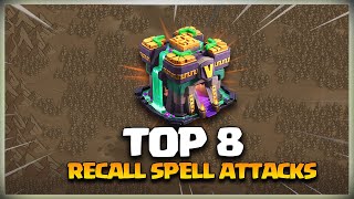 8 Recall Spell Attack | Learn This Th14 Queen Charge Recall Attack now!  - Th14 Qc Recall attacks