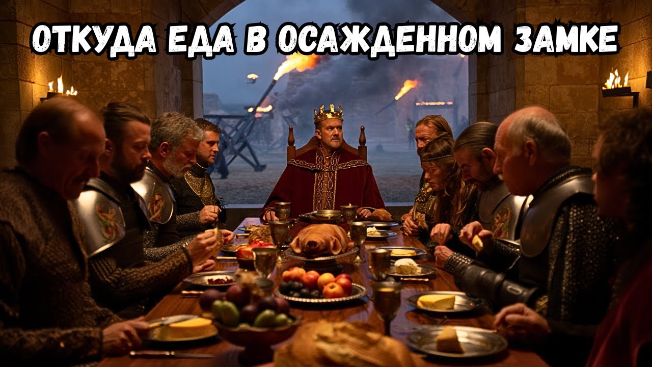 КАК ЖИТЕЛИ ЗАМКА БОРОЛИСЬ С ГОЛОДОМ ВО ВРЕМЯ ОСАДЫ