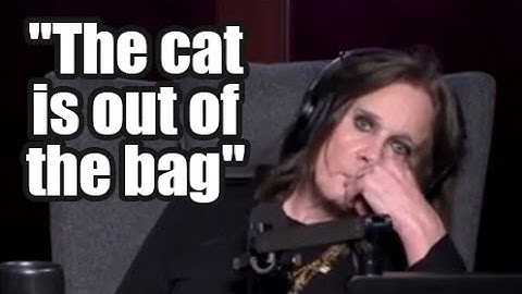 Ozzy Osbourne listens to an AI version of himself singing
