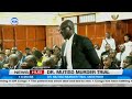Police Constable Bett pleads not guilty for the murder of the Late Dr. Mutiso
