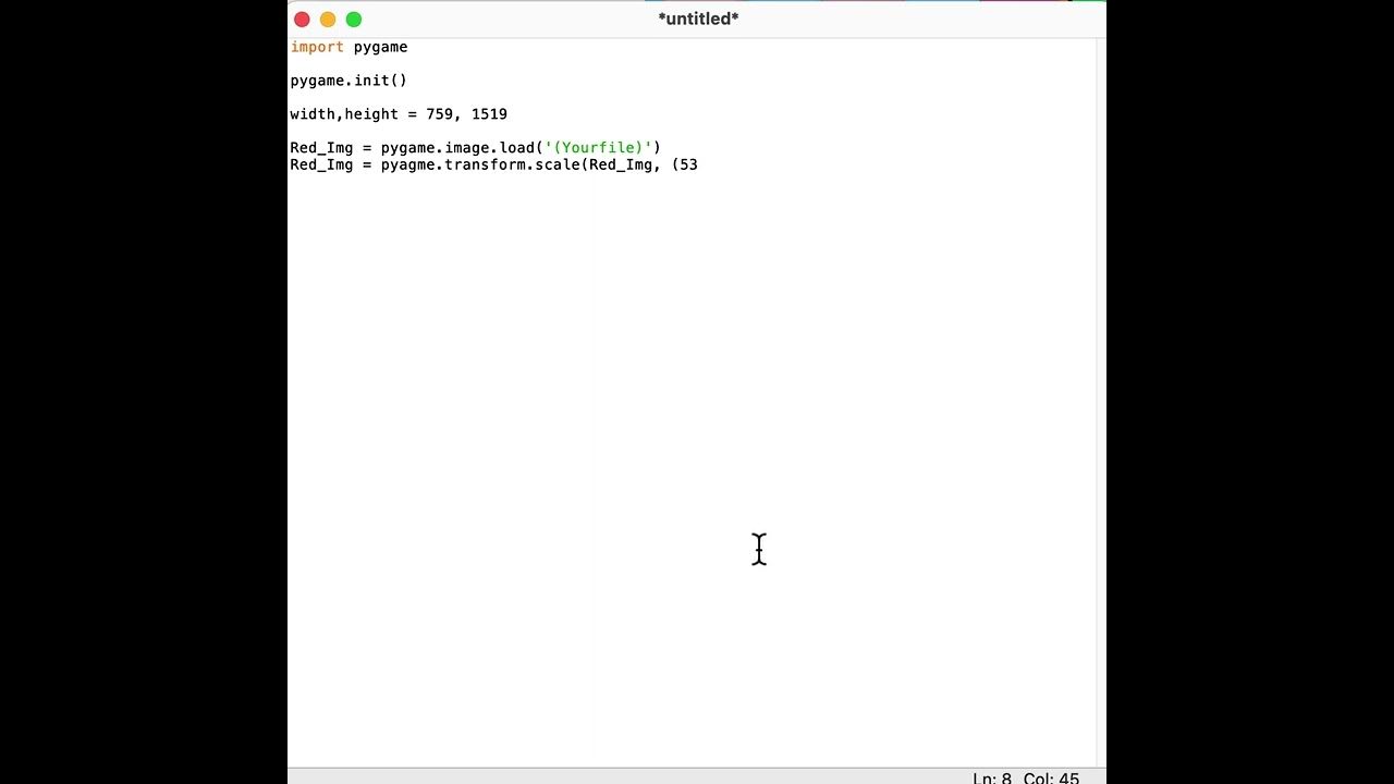 IDLE(python app) How to upload a image on your script - YouTube