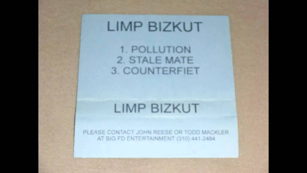 Limp dick. Limp Bizkit 1996 Tape. Limp Bizkit counterfeit.