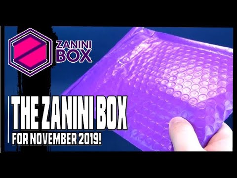 Whats inside the Zanini Subscription Box for November 2019??