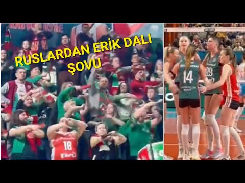 Ruslar Ebrar Karakurt’un sayısı sonrası Erik Dalı oynadı 🐺 ⚡