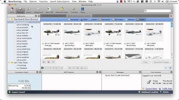 Newshosting Usenet Browser - Surfing the Usenet....