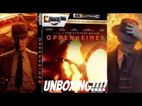 Oppenheimer 4K UHD Blu-ray Review  All Packaging Options & Exclusive  Unboxing! 