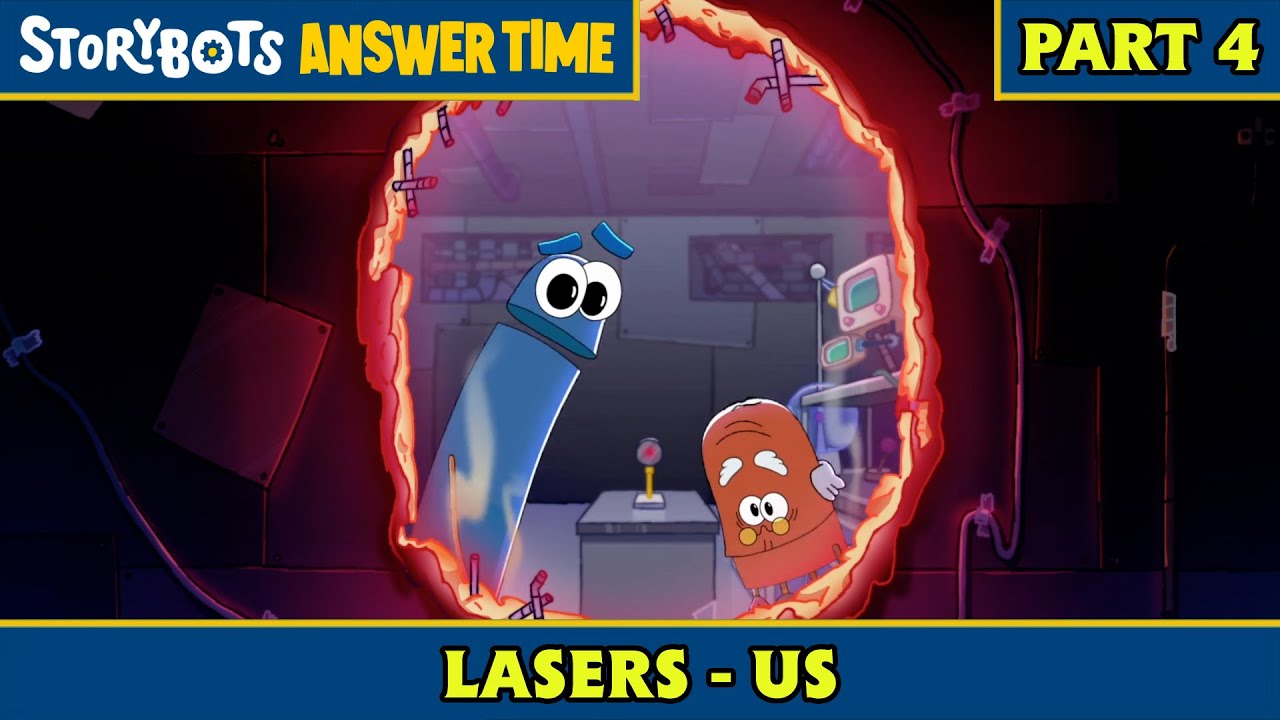 Lasers - US (Part 4/7) | StoryBots: Answer Time