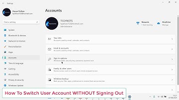 How To Switch User Account WITHOUT Signing Out