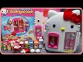 Hello kitty refrigerator toys set satisfying with unboxing compilation toys asmr