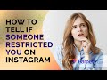 How to Tell if Someone Restricted You on Instagram | Famety