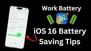 iOS 16 Battery Saving Tips | iPhone Battery Saving Tips iOS 16 in Hindi